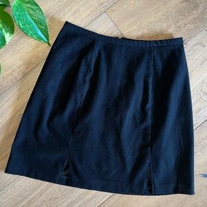 Vintage 90s Rampage Split front mini skirt